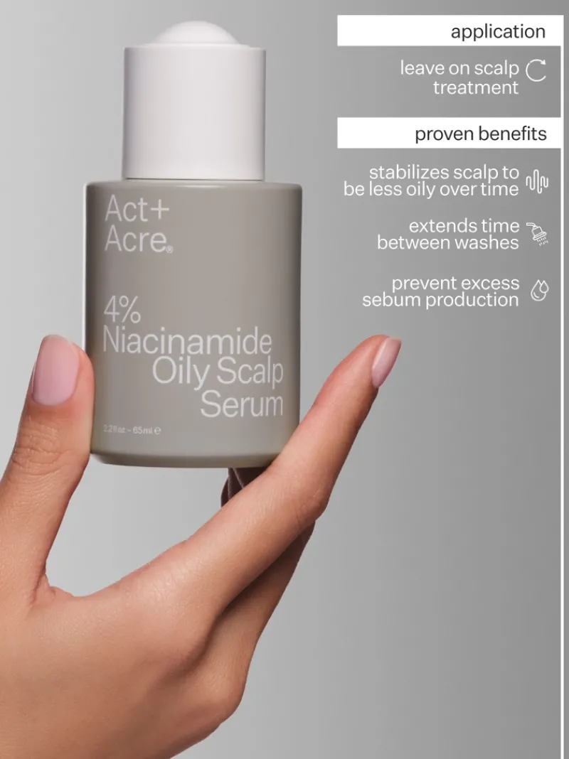 Act+Acre 4% Niacinamide Scalp Serum | MECCA New