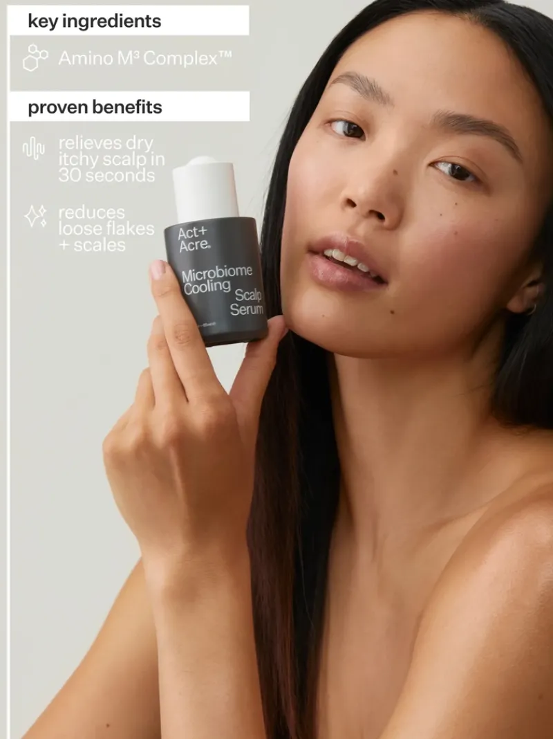Act+Acre Microbiome Cooling Scalp Serum | MECCA Hot