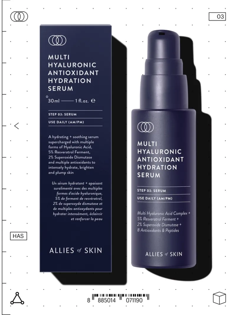 allies_of_skin_multi_hyal_2.webp Allies of Skin Multi Hyaluronic Antioxidant Hydration Serum | MECCA Outlet