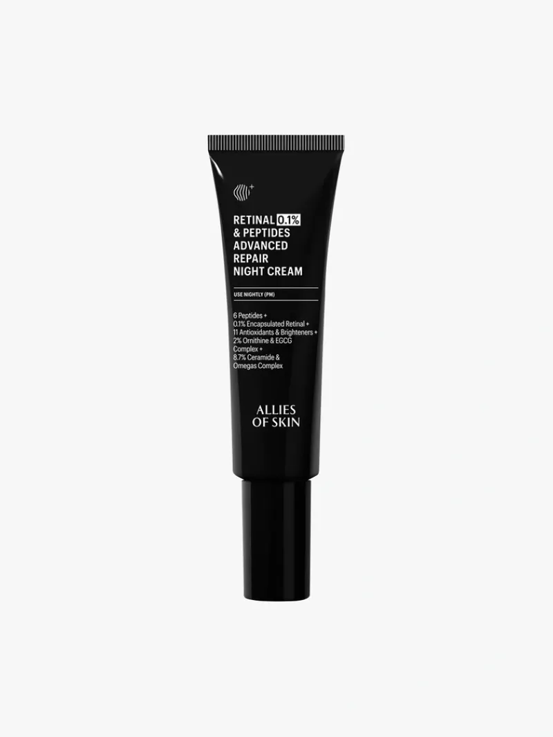 Allies of Skin Retinal 0.1% Peptides Repair Night Cream | MECCA Online