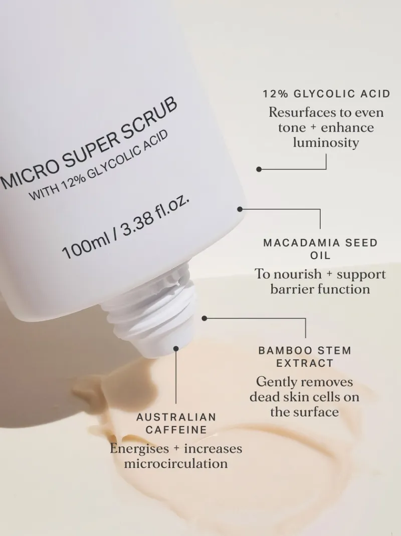 alphah_micro_super_scrub__2.webp Alpha-H Micro Super Scrub with 12% Glycolic Acid | MECCA Clearance
