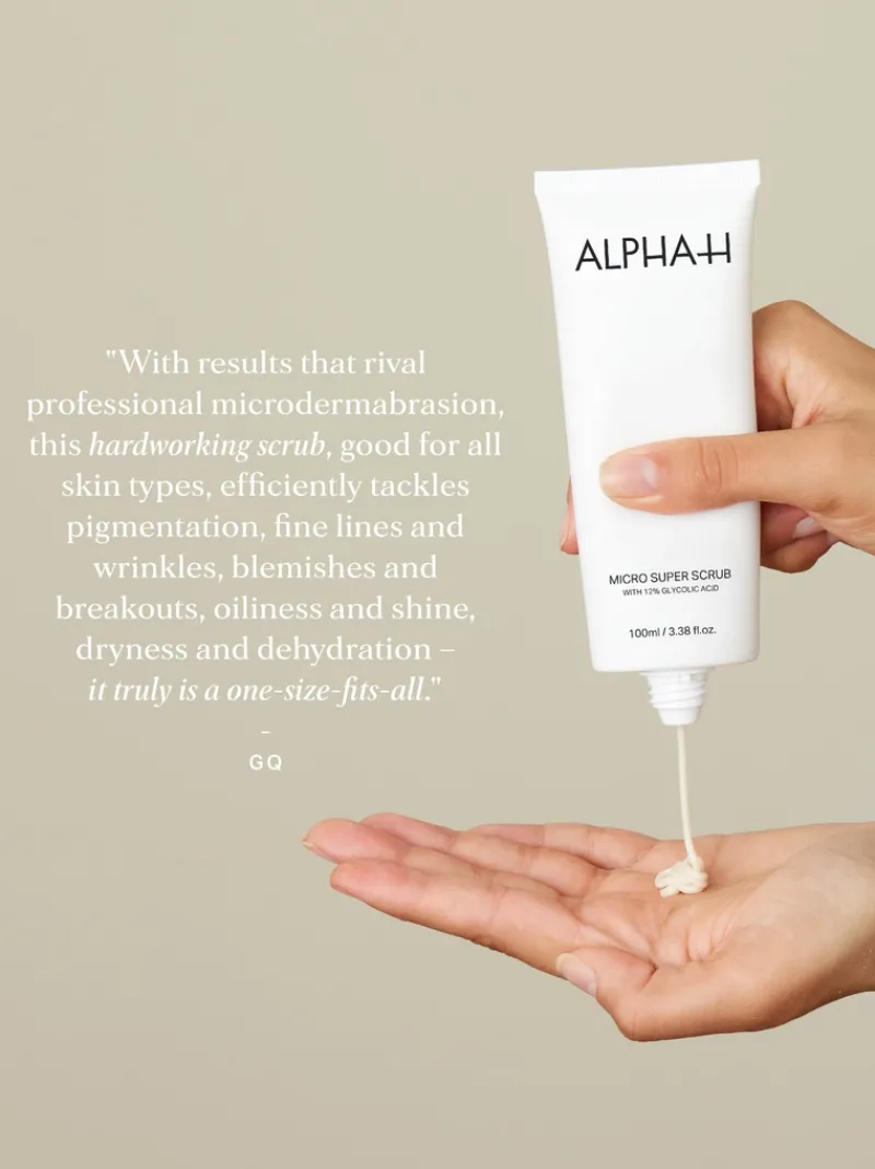 alphah_micro_super_scrub__4.webp Alpha-H Micro Super Scrub with 12% Glycolic Acid | MECCA Clearance