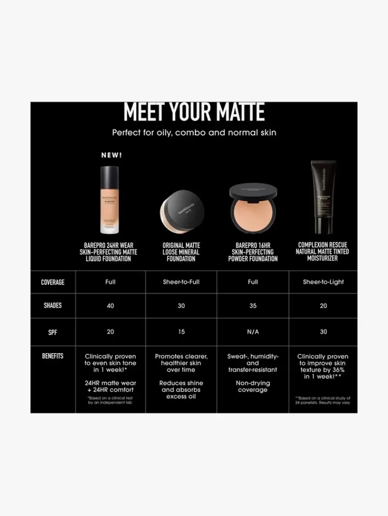 bareminerals_barepro_hr_w_7.webp bareMinerals BAREPRO 24HR Wear Skin-Perfecting Matte Liquid Foundation Mineral SPF20 | MECCA Sale