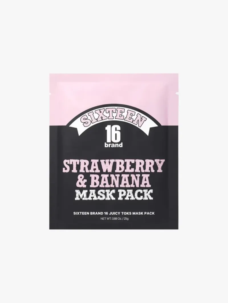 16Brand Juicy Mask Pack Strawberry Banana | MECCA Hot