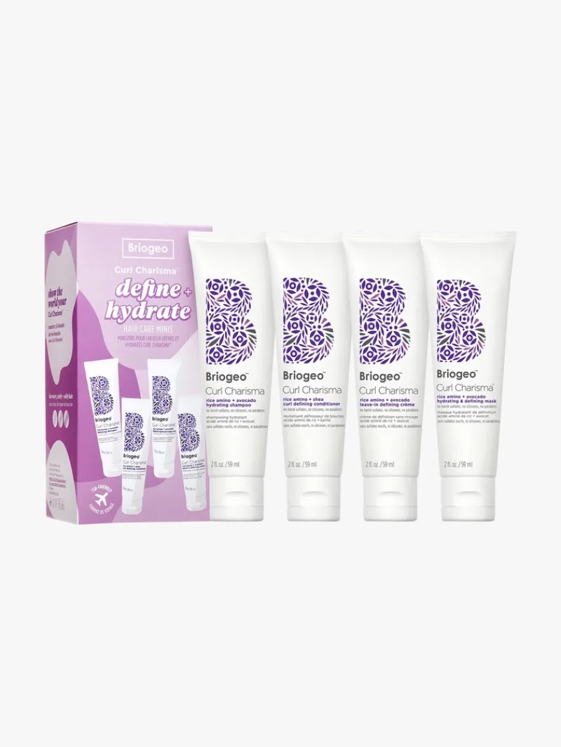 Briogeo Curl Charisma™ Define + Hydrate Hair Care Minis | MECCA Clearance