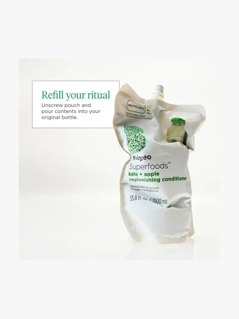 briogeo_kale__apple_reple_2-1.webp Briogeo Kale + Apple Replenishing Superfood Conditione 1L Refill | MECCA Discount