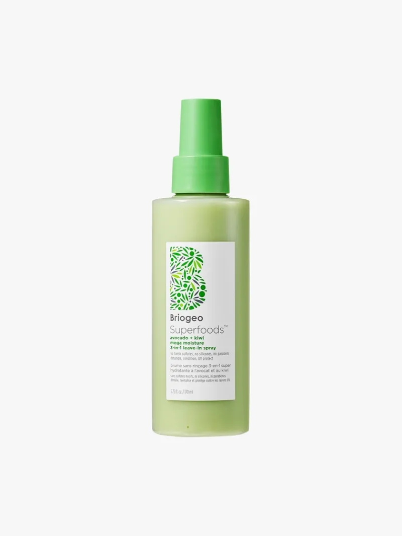 Briogeo Superfoods™ Avocado + Kiwi Mega Moisture 3-in-1 Leave-In Spray | MECCA Fashion