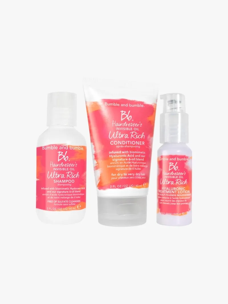 Bumble and bumble Hairdresser's Invisible Oil Ultra Rich Trial Kit | MECCA Hot