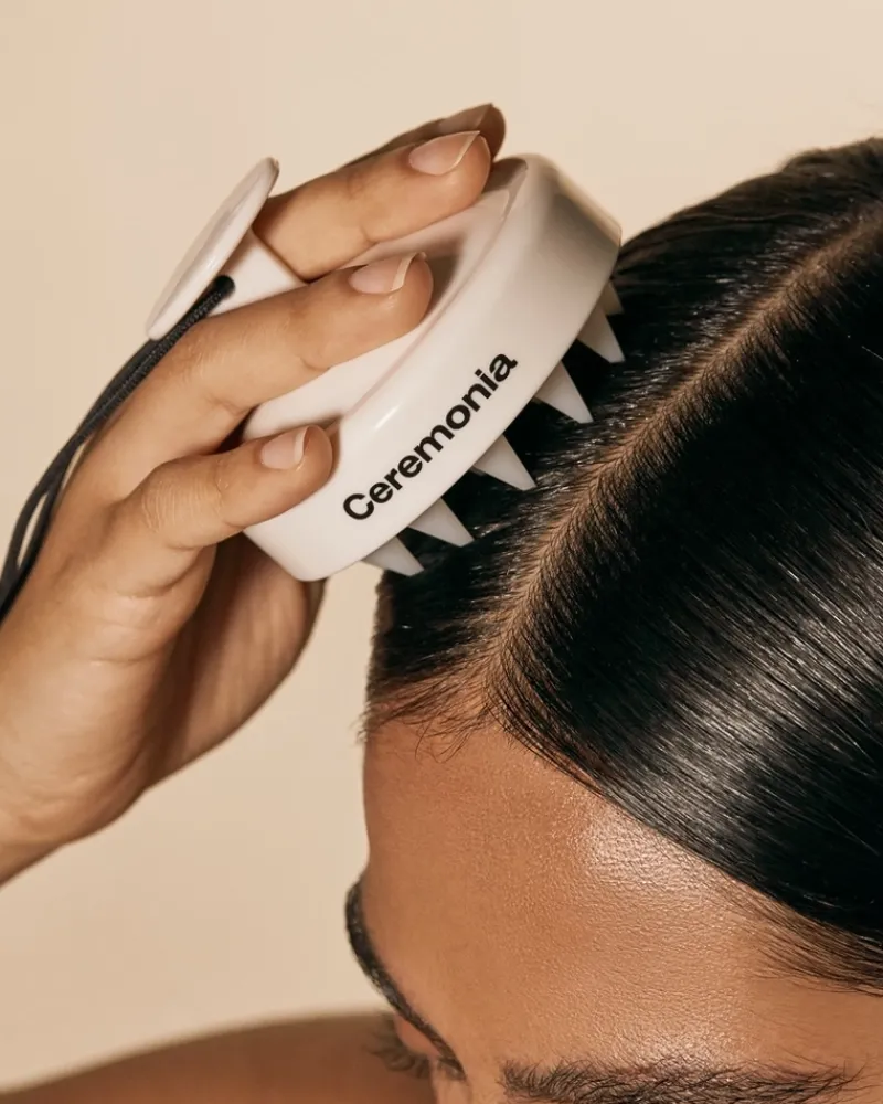Ceremonia  Scalp Massager Guava Pink Cream | MECCA Discount