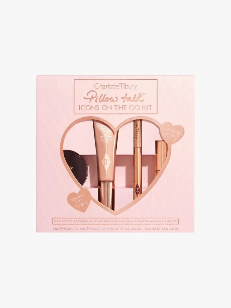 Charlotte Tilbury Pillow Talk Icons On The Go Set | MECCA Hot