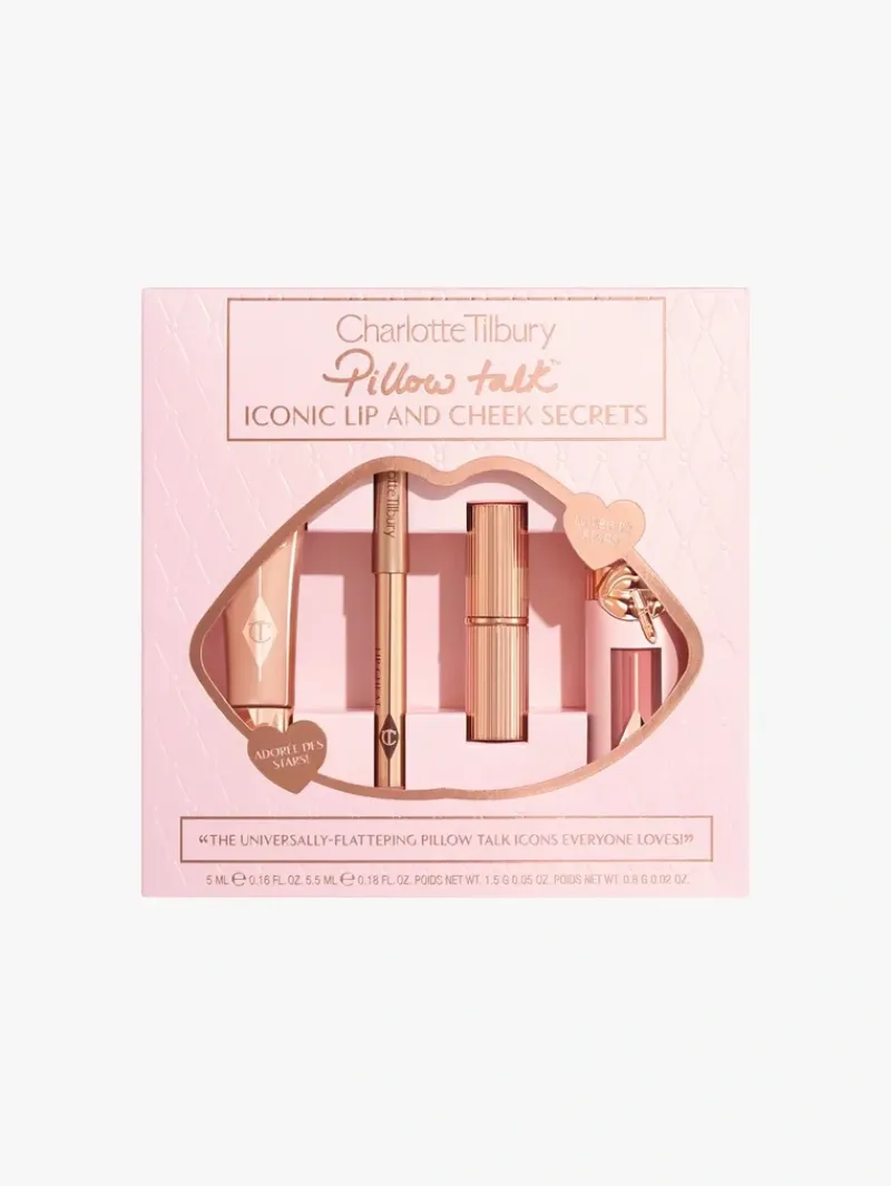 Charlotte Tilbury Pillow Talk Iconic Lip And Cheek Set | MECCA Sale