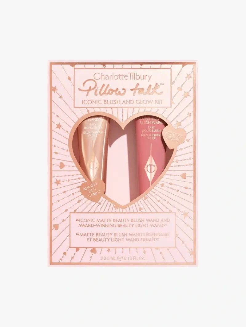 Charlotte Tilbury Pillow Talk Iconic Blush And Glow Kit | MECCA Clearance
