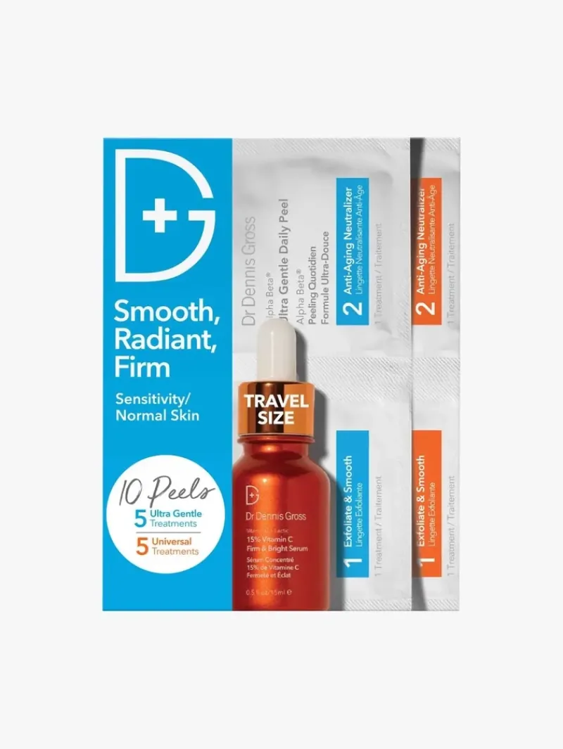 Dr. Dennis Gross Smooth, Radiant Firm Sensitivity/Normal Skin Kit | MECCA Sale