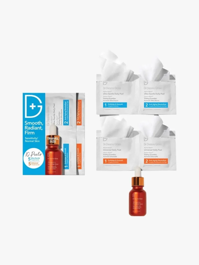 Dr. Dennis Gross Smooth, Radiant Firm Sensitivity/Normal Skin Kit | MECCA Sale