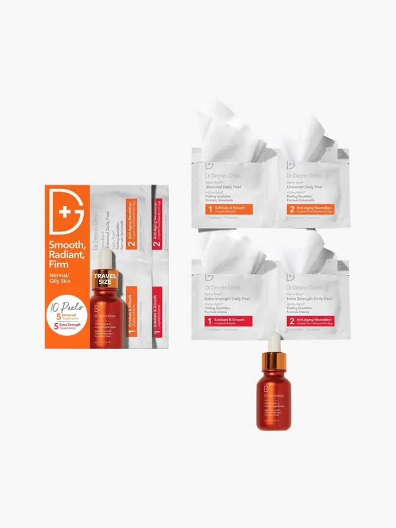 Dr. Dennis Gross Smooth, Radiant, Firm Normal/Oily Skin Kit | MECCA Fashion