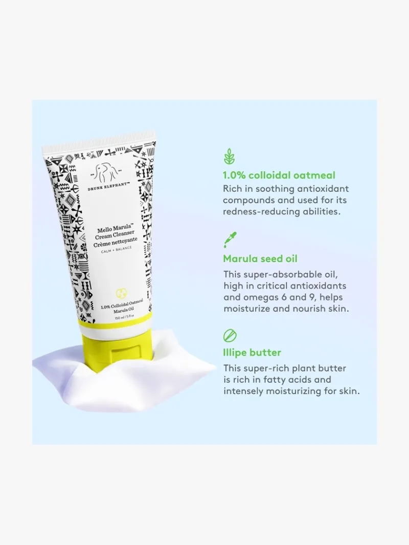 Drunk Elephant Mello Marula™ Cream Cleanser | MECCA Clearance