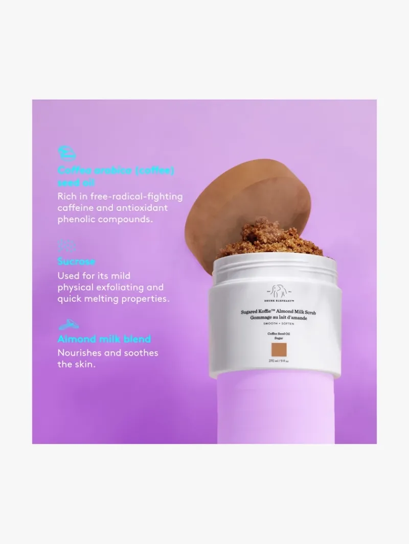 drunk_elephant_sugared_ko_5.webp Drunk Elephant Sugared Koffie Almond Body Scrub | MECCA Outlet