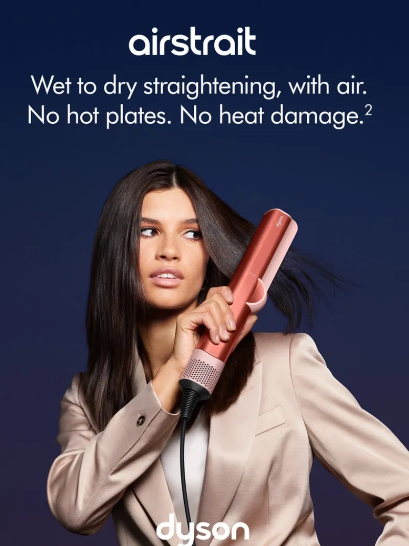 Dyson Airstrait™ Straightener Strawberry Bronze | MECCA Fashion