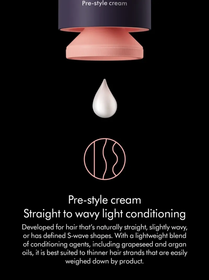 dyson_chitosan_prestyle_c_2.webp Dyson Chitosan™ Pre-Style Cream Straight To Wavy Light | MECCA Sale