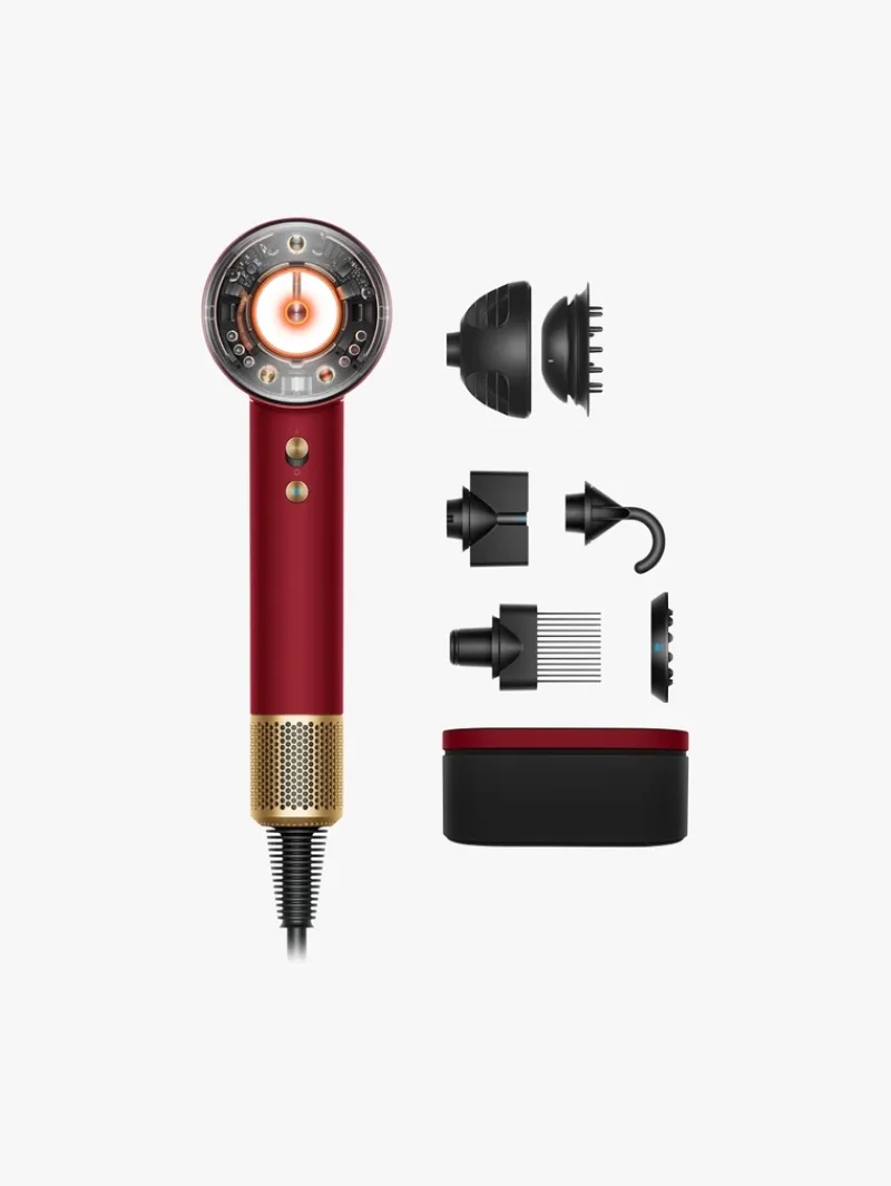 Dyson Supersonic Nural™ Intelligent Hair Dryer Red /Gold | MECCA Discount