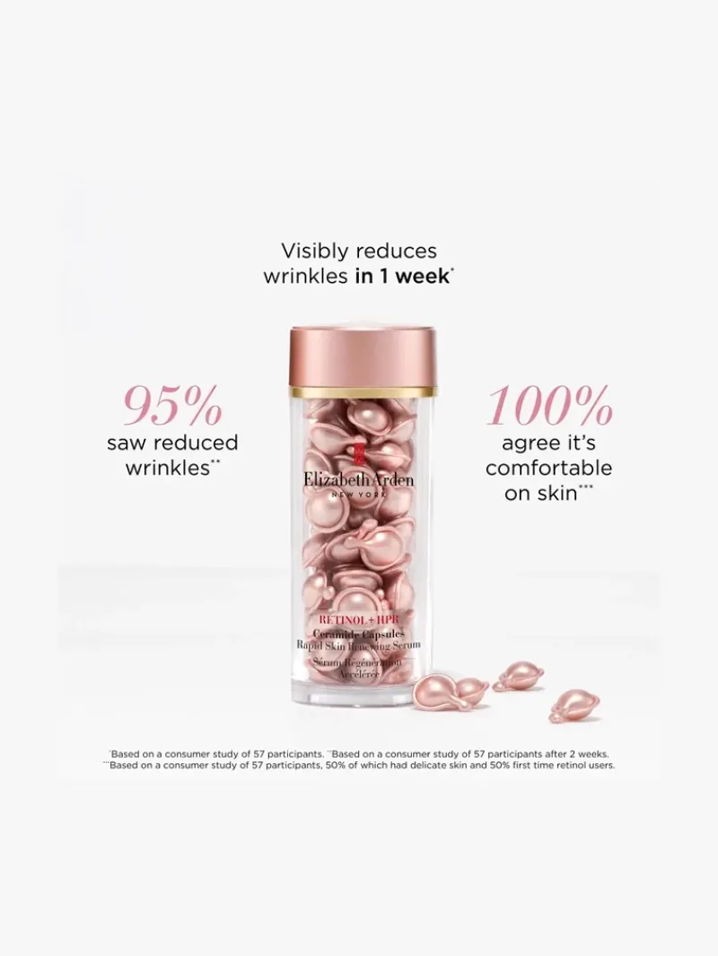 elizabeth_arden_retinol___3.webp Elizabeth Arden Retinol + HPR Ceramide Capsules Rapid Skin Renewing Serum | MECCA Clearance