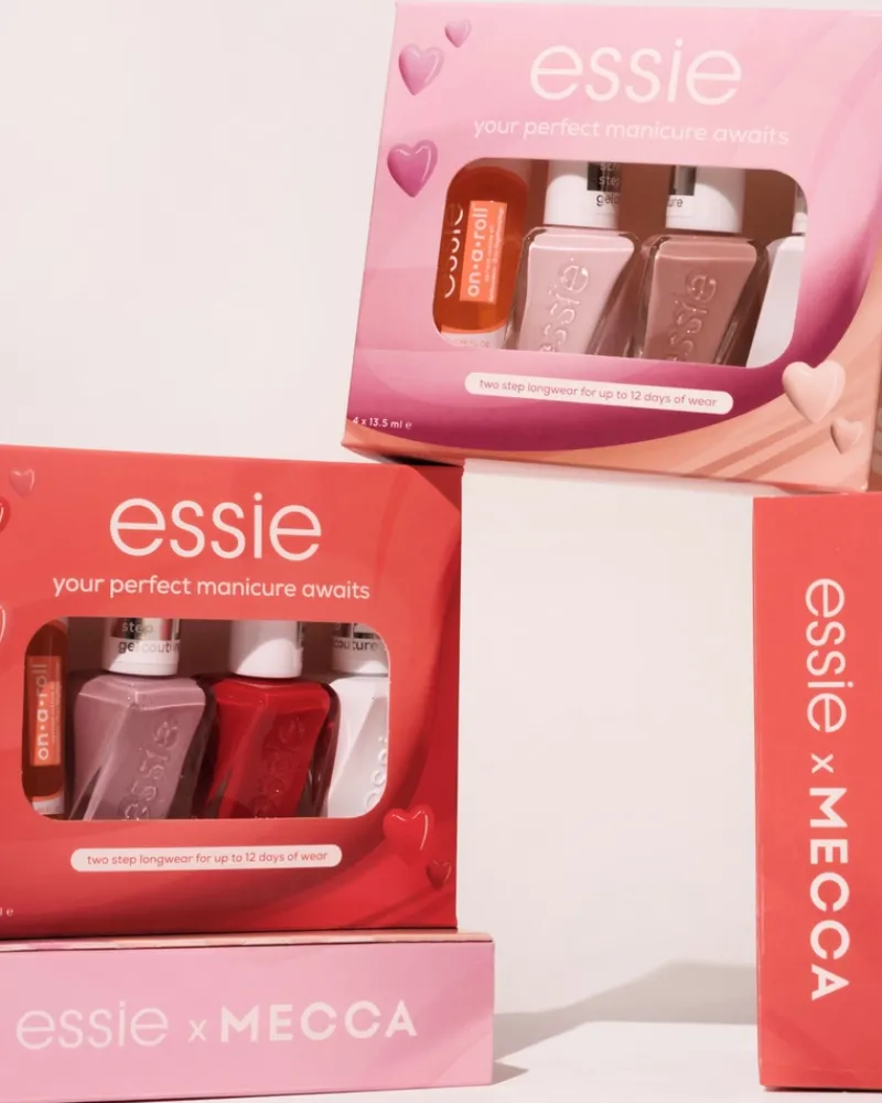 Essie x Mecca Perfect Manicure Set in Rouge | MECCA New