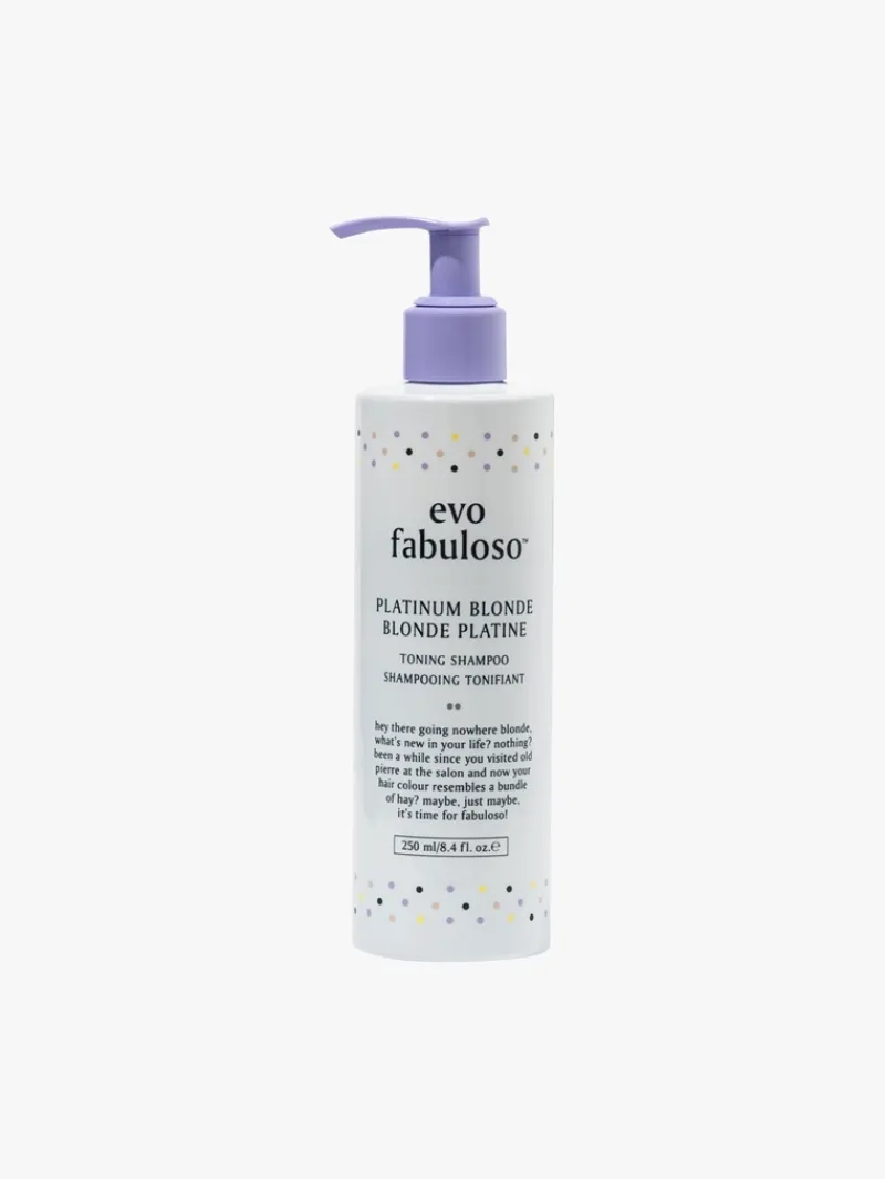 evo fabuloso Platinum Blonde Toning Shampoo | MECCA Hot