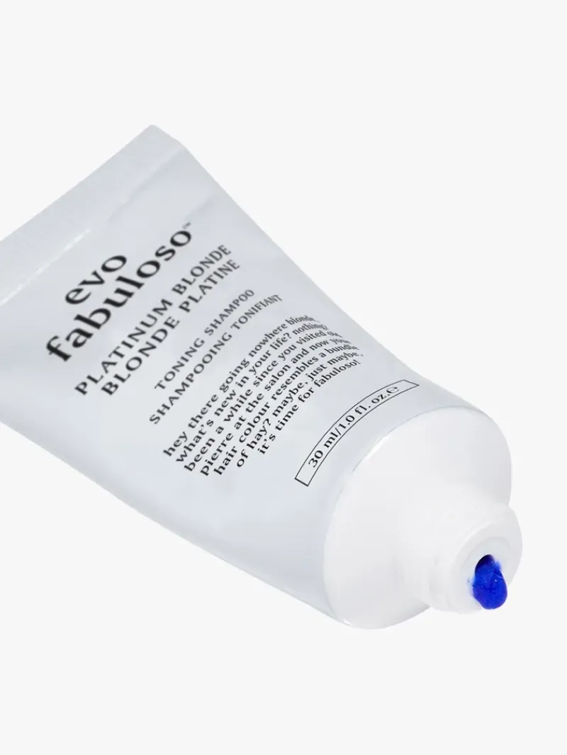 evo_fabuloso_platinum_blo_3.webp evo fabuloso Platinum Blonde Toning Shampoo 30ml | MECCA Fashion