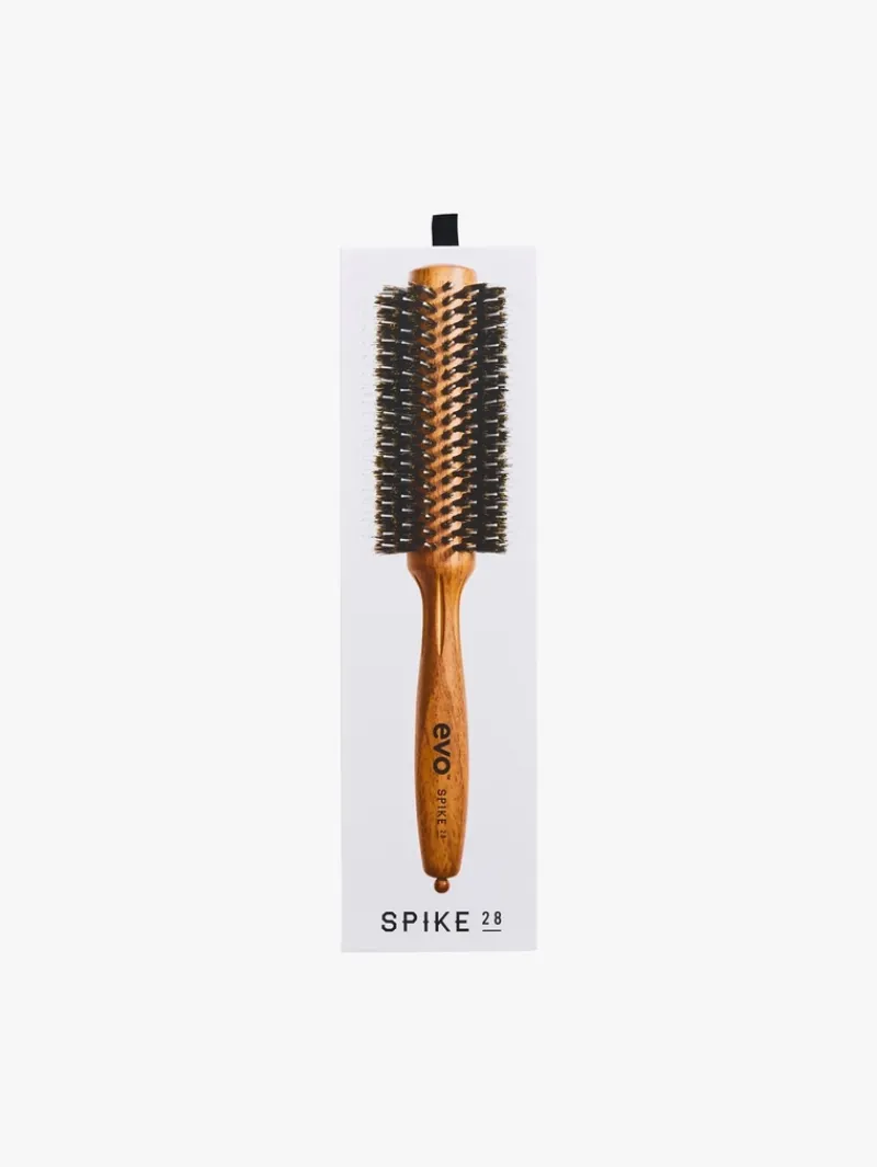 evo Spike 28mm Nylon Pin Bristle Radial Brush | MECCA Hot