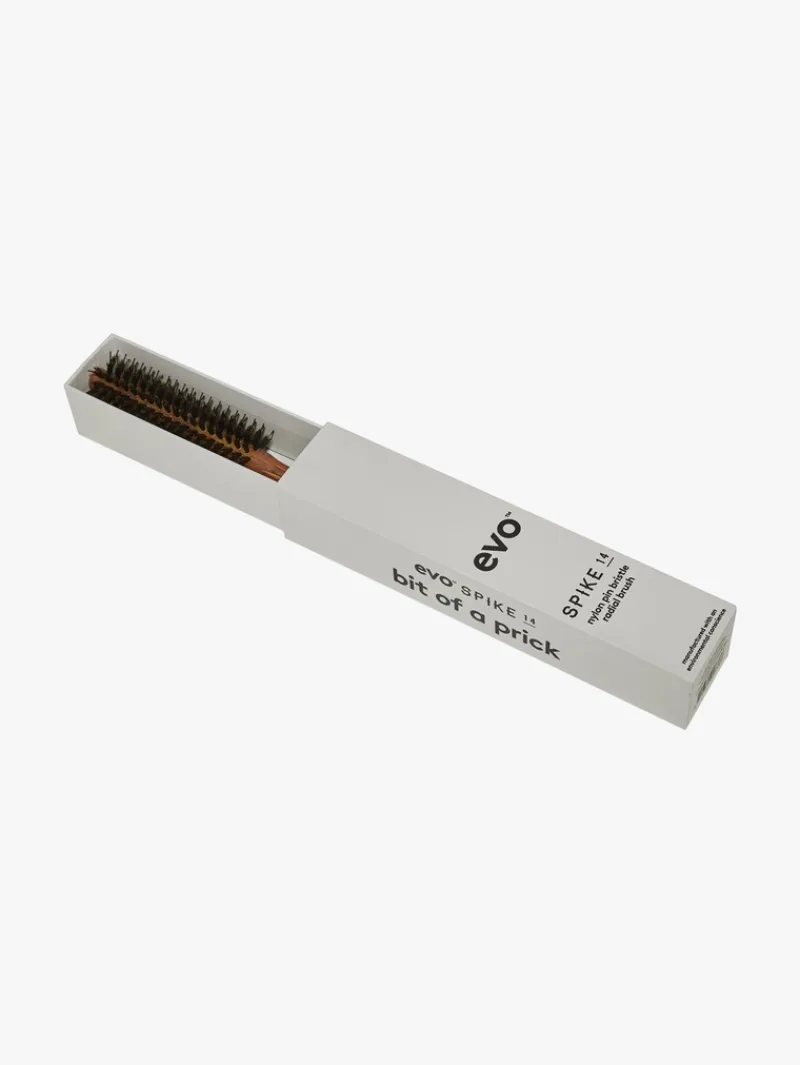 evo Spike 14mm Nylon Pin Bristle Radial Brush | MECCA Discount