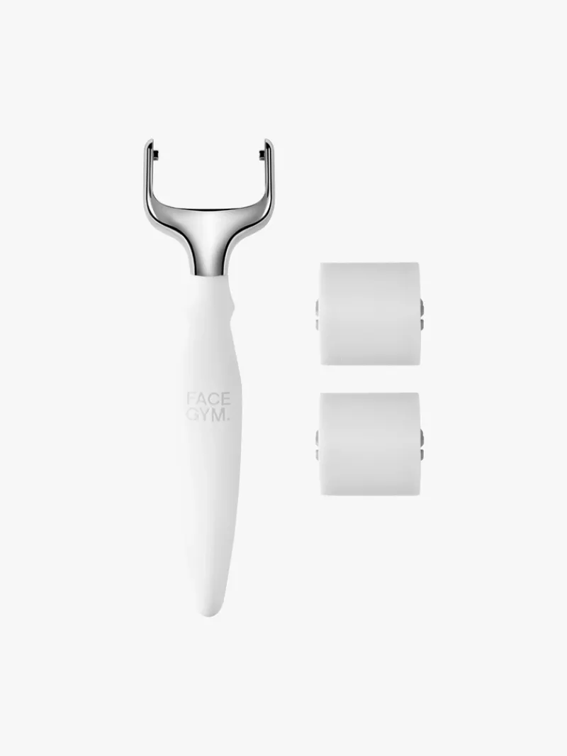 FaceGym Hydrating Active Roller hyaluronic acid microneedling tool | MECCA Hot
