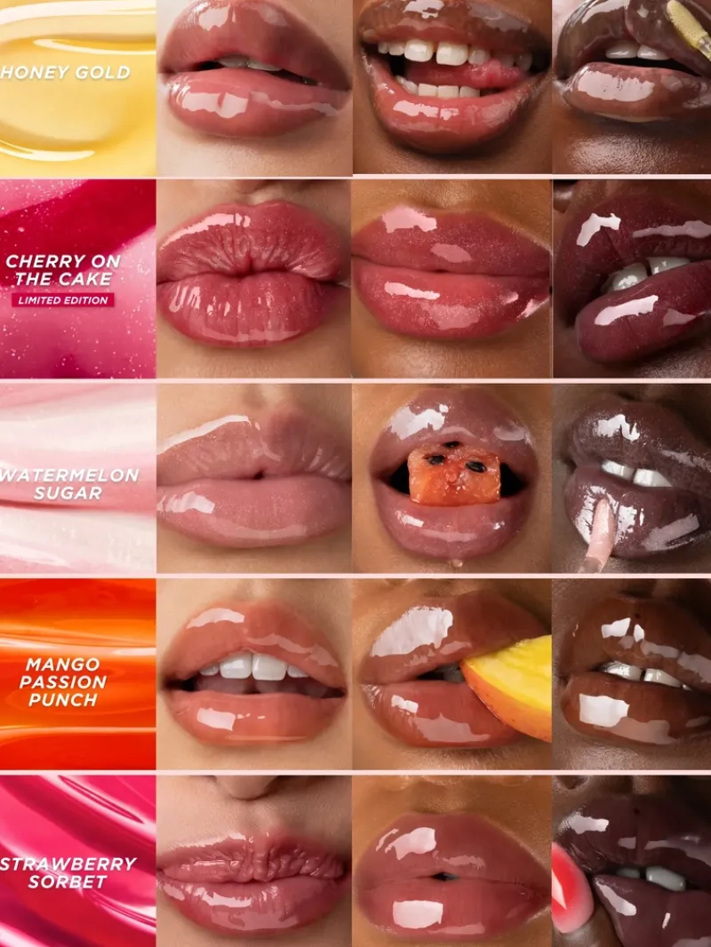 Gisou Honey Infused Lip Oil Cherry on the Cake | MECCA Sale