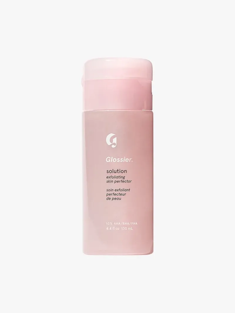 Glossier Solution Skin-Perfecting Daily Chemical Exfoliator | MECCA Hot