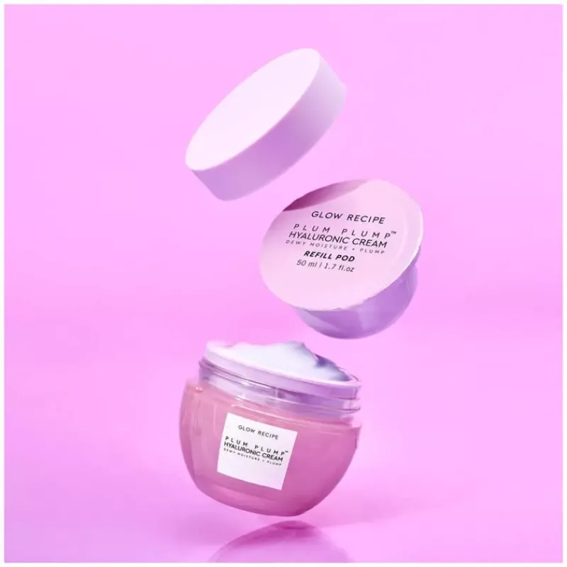 Glow Recipe Plum Plump Hyaluronic Cream Refillable Pod | MECCA Outlet
