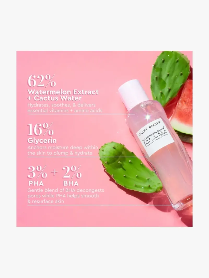 glow_recipe_watermelon_gl_4-1.webp Glow Recipe Watermelon Glow PHA+BHA Pore-Tight Toner | MECCA Clearance