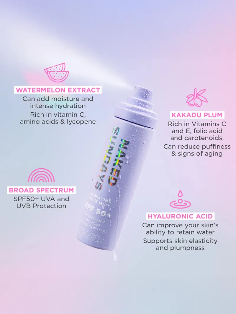 Naked Sundays Hydrating Glow Mist Top Up Spray - | MECCA Hot