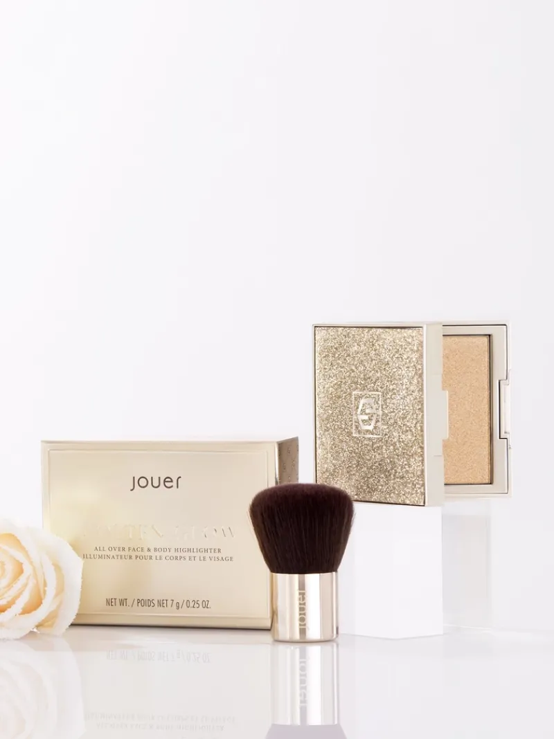 jouer_molten_glow_face_am_3.webp Jouer Molten Glow Face & Body Highlighter and Brush Set | MECCA Best