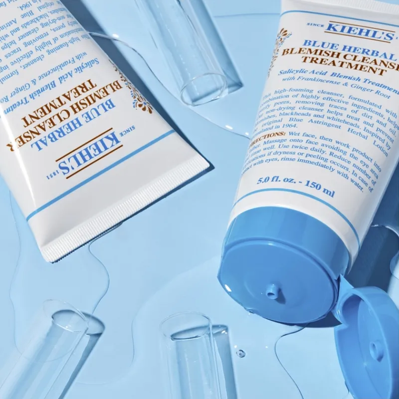Kiehl's Kiehl's Blue Herbal Acne Cleanser Treatment | MECCA Fashion