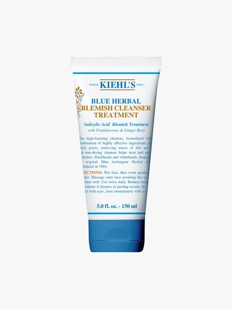 Kiehl's Kiehl's Blue Herbal Acne Cleanser Treatment | MECCA Hot