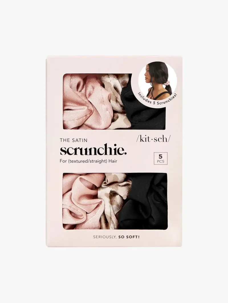 Kitsch Assorted Satin Sleep Scrunchies | MECCA Sale