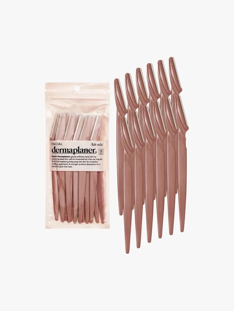 Kitsch Recycled Plastic Dermaplaners 12pc | MECCA Hot