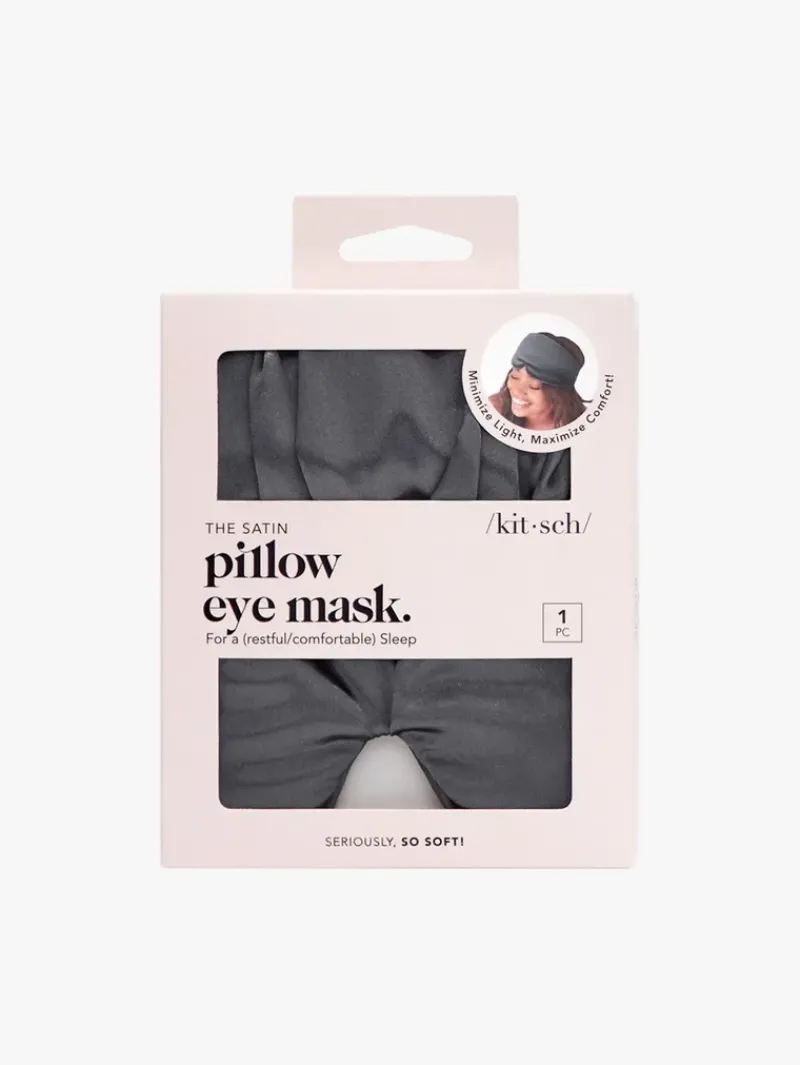 Kitsch The Pillow Eye Mask Charcoal | MECCA Clearance