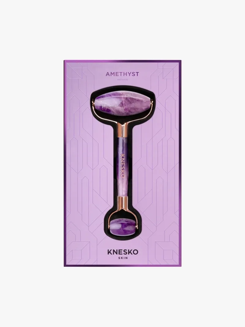 Knesko Amethyst Gemstone Roller - MECCA Fashion
