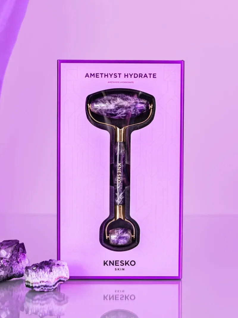 knesko_amethyst_gemstone__5.webp Knesko Amethyst Gemstone Roller - MECCA Fashion