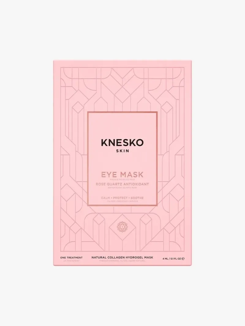 Knesko Rose Quartz Antioxidant Collagen Eye Mask | MECCA Hot