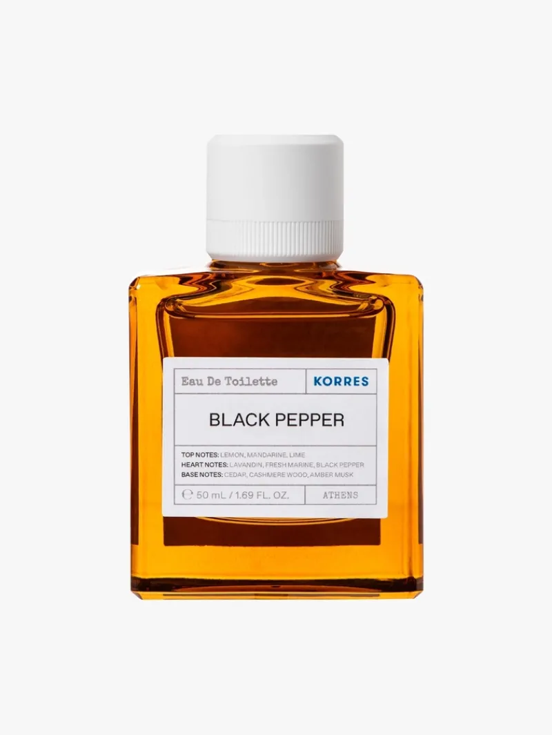 Korres Black Pepper Eau de Toilette | MECCA Hot