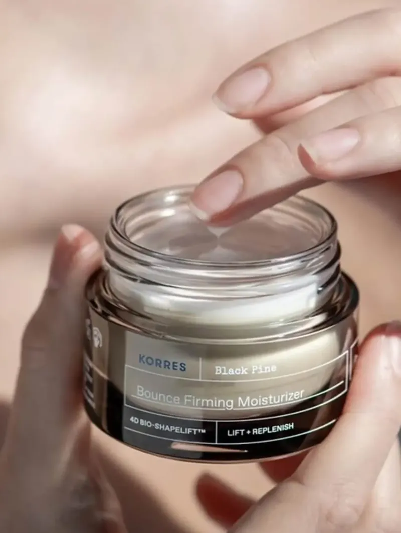 Korres BLACK PINE 4D Bounce Firming Moisturizer Normal Combination Skin - | MECCA New