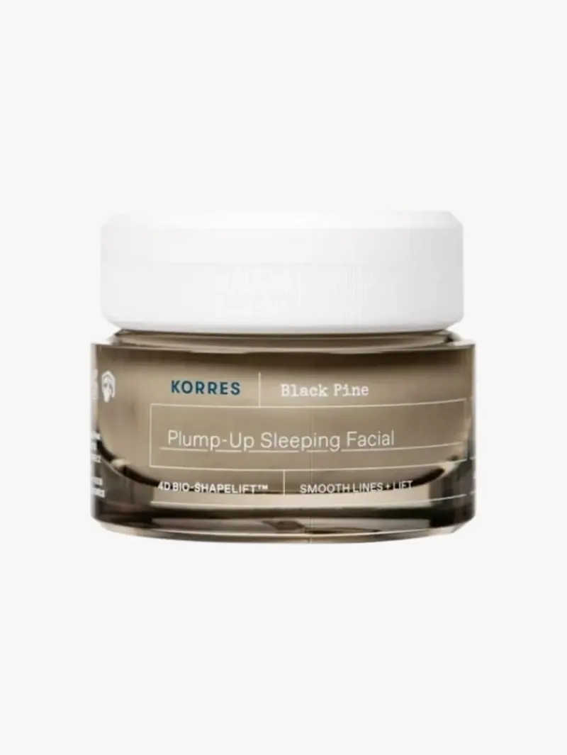 Korres BLACK PINE 4D Plump-up Sleeping Facial - | MECCA Outlet