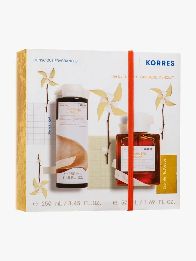 Korres Cashmere Kumquat EDT & Shower Gel Set | MECCA Online