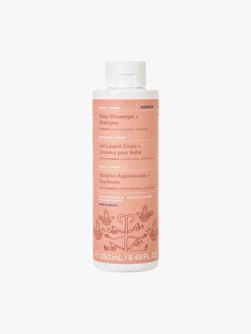 Korres Coconut & Almond Baby Showergel and Shampoo | MECCA Discount